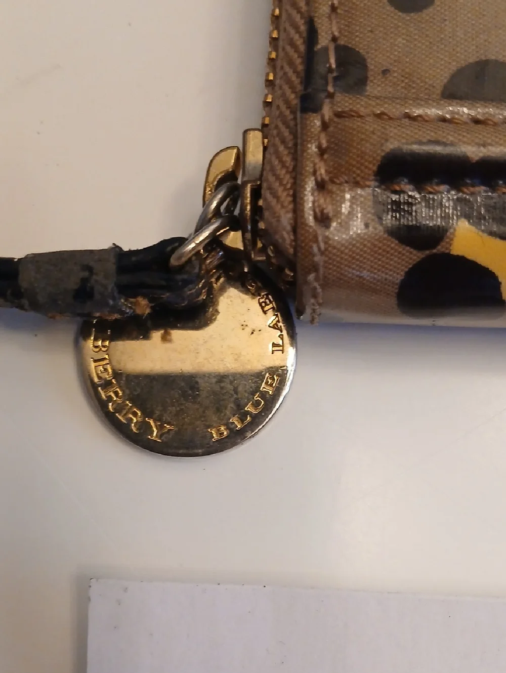 Burberry Vintage Blue Label, Leopard Floral Print Wallet C O A - Picture 4 of 17